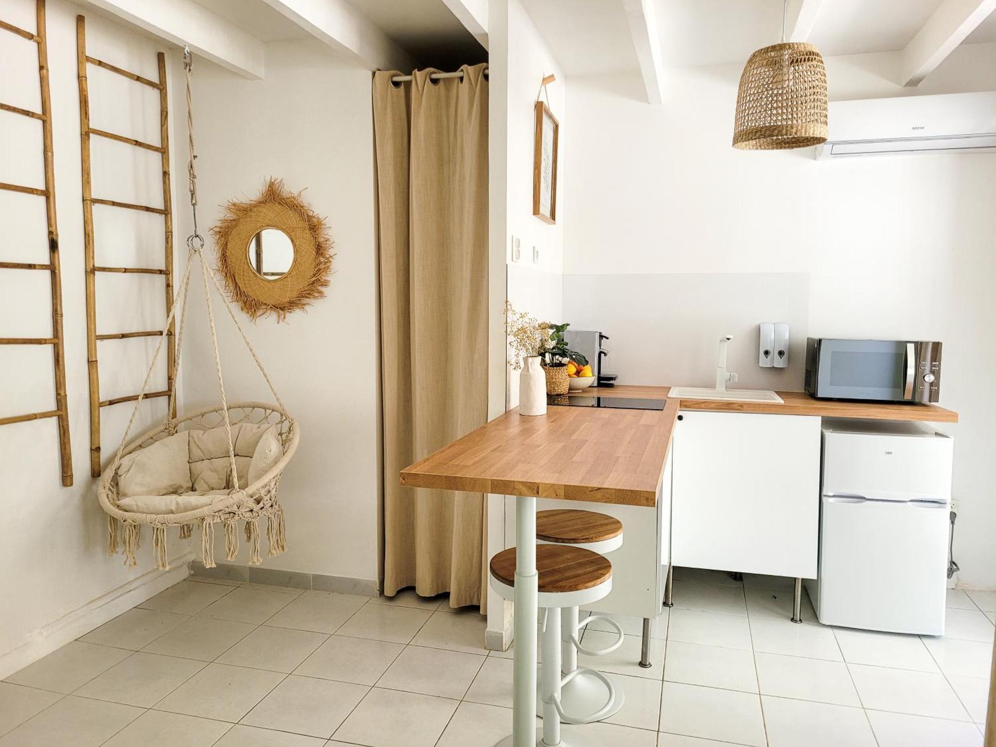 Studio Double Climatise Avec Terrasse - Proche Tram & Centre Montpellier Kültér fotó